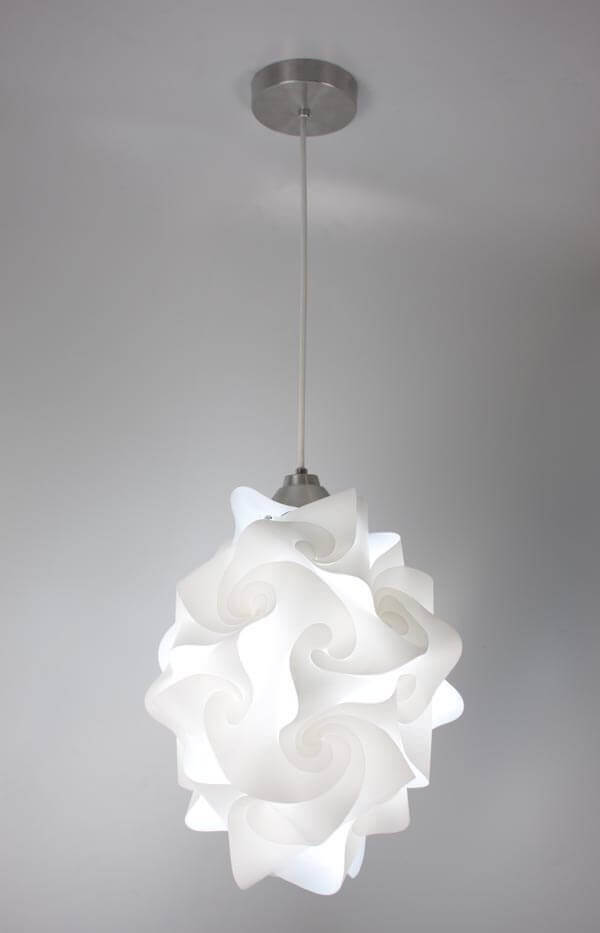 White Faux Coral Decoration, CP Lighting & Interior