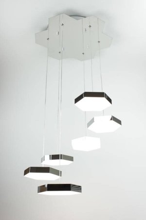 EQLight Zazil 6 Lights LED Contemporary Multi Pendant