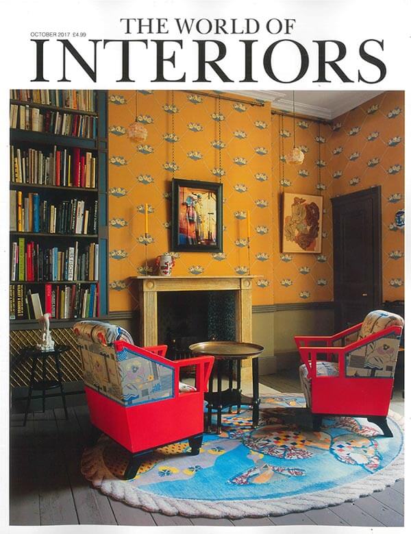 EQLight featuring on The World of Interiors magazine
