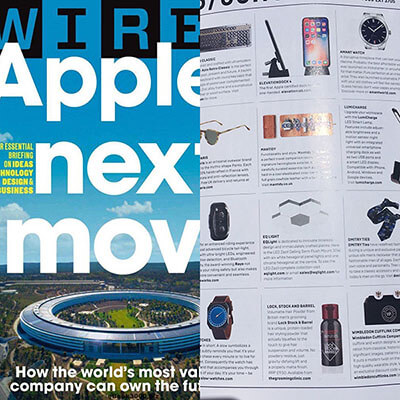 EQLight & CLZ6M01 on WIRED magazine May 2018 issue