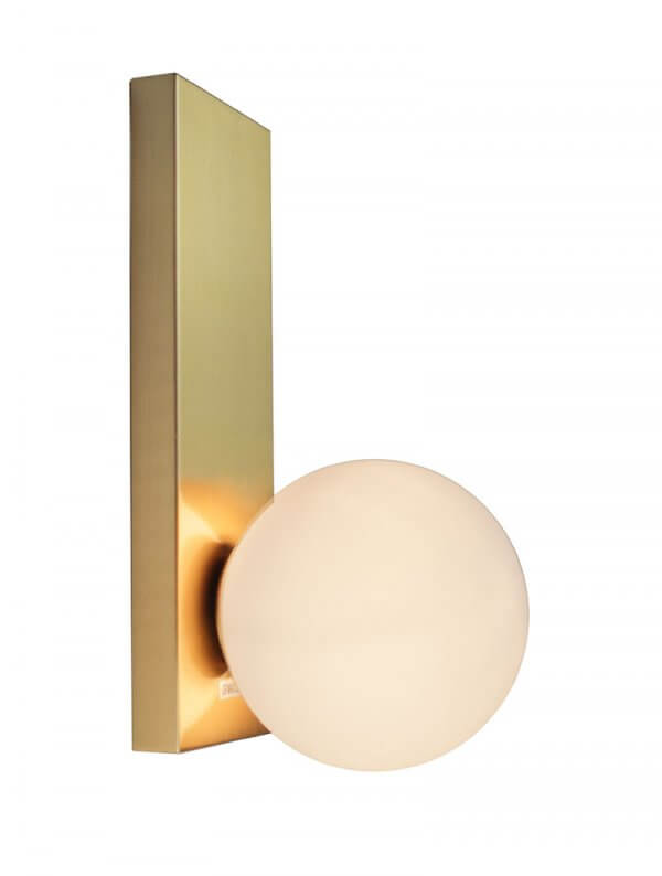 EQLight EQMCWBG9 Mid Century Satin Brass G9 Wall Sconce