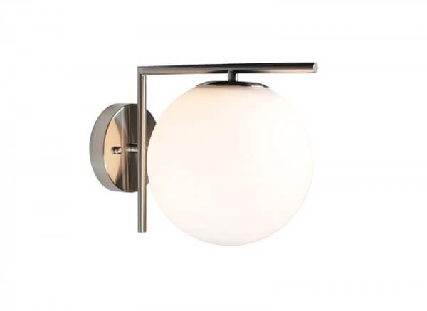 EQLight EQMCWN021 Mid Century Wall Sconce Nickel