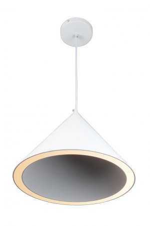 EQPLCN12-W Itayetzi LED Cone Pendant White