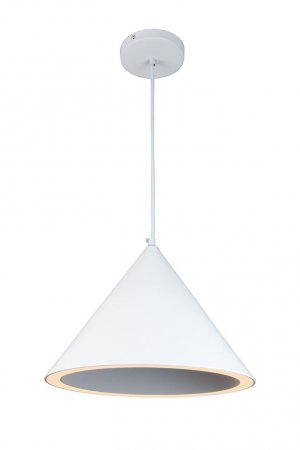 EQPLCN12-W Itayetzi LED Cone Pendant White