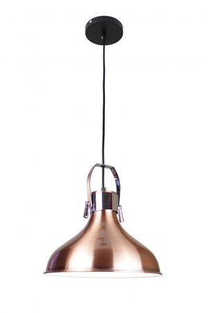 EQPPCC12 Yatzil 1-Light Bronze Bowl Pendant