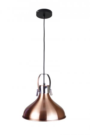 EQPPCC12 Yatzil 1-Light Bronze Bowl Pendant