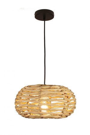 Maria 1-Light Natural Beige Tropical Pendant