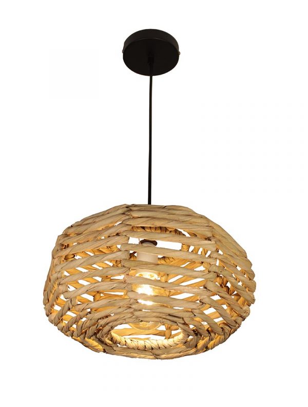 Maria 1-Light Natural Beige Tropical Pendant