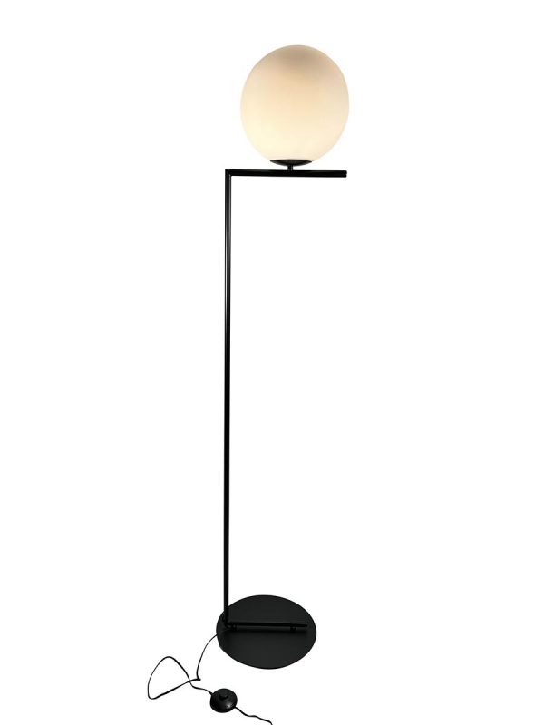 MidCentury Globe Floor Lamp