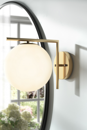 MidCentury Wall Globe Sconce