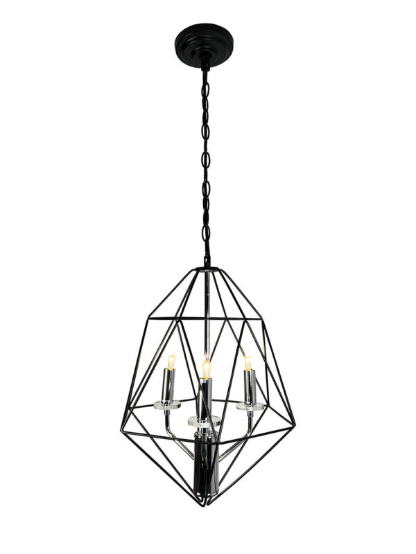 Amaite 3-Light Geometric Chandelier