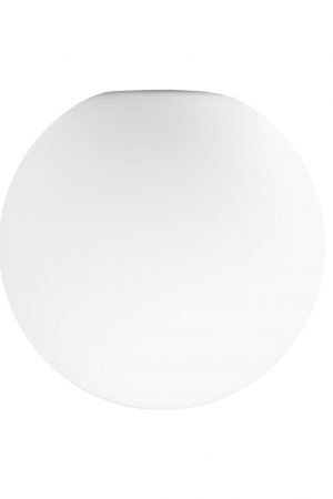 White Glass Globe 8-in REPLACEMENT